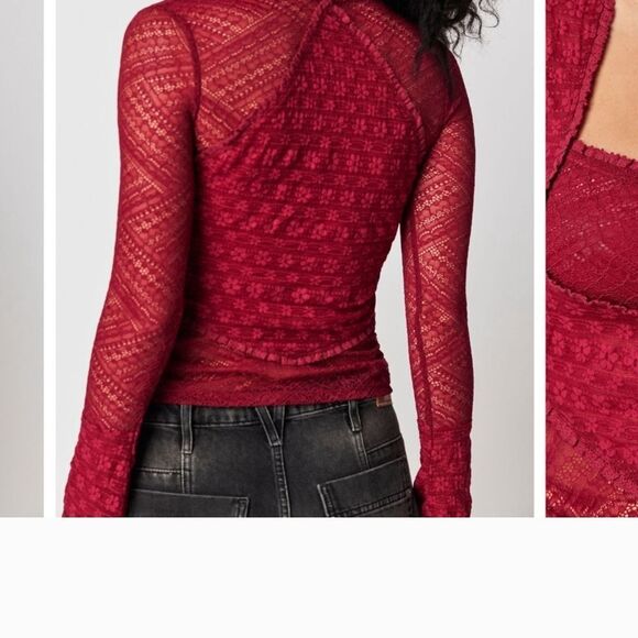 Free People Lace Top - Picture 4 of 4